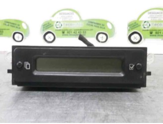 Recambio de pantalla multifuncion para citroën xsara berlina 1.6i 16v sx referencia OEM IAM 9647409677 216709375 SAGEM