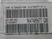 Replacement multifunction display for Citroën Xsara Berlina 1.6i 16V SX OEM IAM reference 9647409677 216709375 SAGEM