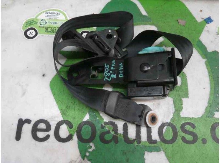 Recambio de cinturon seguridad trasero derecho para chrysler voyager (gs) 2.4 cat referencia OEM IAM   5 PUERTAS
