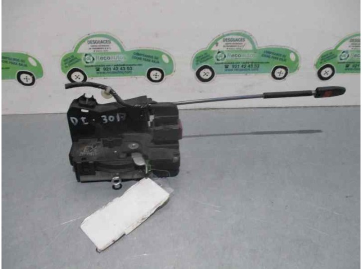 Recambio de cerradura puerta delantera izquierda para opel zafira a 1.6 16v referencia OEM IAM 2444015  5 PUERTAS