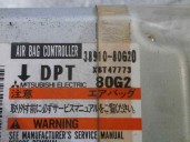 Recambio de centralita airbag para suzuki ignis rg (fh) 1.3 cat referencia OEM IAM 3891080G20 