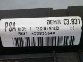 Recambio de resistencia calefaccion para citroën xsara picasso 1.6 hdi cat (9hy / dv6ted4) referencia OEM IAM C3831 BEHR