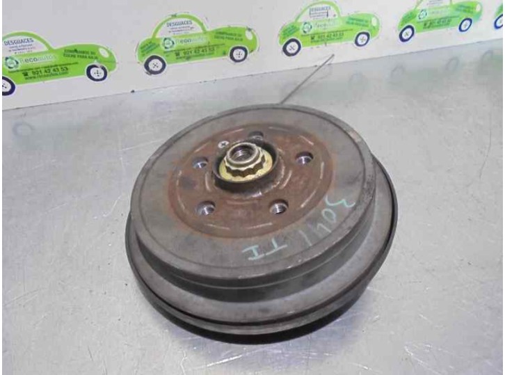 Recambio de tambor freno trasero para volkswagen polo (9n1) 1.9 sdi referencia OEM IAM 6Q6809857EFKZ 