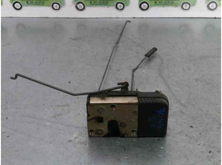 Recambio de cerradura puerta delantera izquierda para citroën jumpy 1.9 turbodiesel referencia OEM IAM 5 PUERTAS