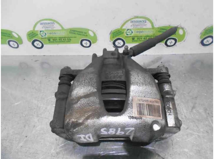 Recambio de pinza freno delantera izquierda para peugeot 308 sport referencia OEM IAM Y04425 78TGM85183470Y BOSCH