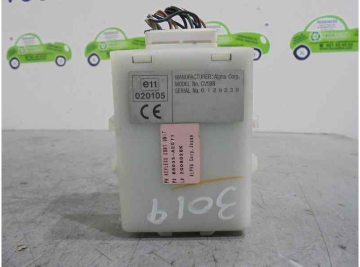 Recambio de modulo electronico para subaru legacy berl./familiar b12 (be/bh) 3.0 h6 outback familiar (2002) referencia OEM IAM 8