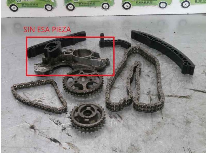 Recambio de kit distribucion para mercedes-benz clase c (w203) sportcoupe 2.2 cdi cat referencia OEM IAM A6460160306 