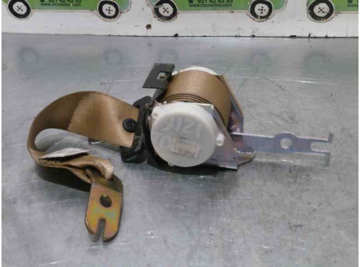 Recambio de cinturon seguridad trasero derecho para bmw serie 5 berlina (e60) 530d referencia OEM IAM 330324423 RE00004833 4 PUE