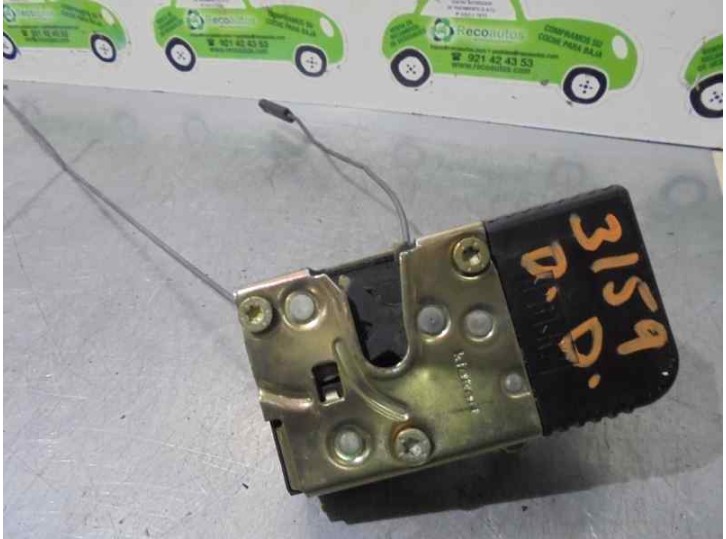 Recambio de cerradura puerta delantera derecha para peugeot expert kombi 1.9 turbodiesel cat referencia OEM IAM 9136K2 5 PUERTA