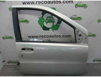 Recambio de puerta delantera derecha para tata indica idi referencia OEM IAM 766936 VERDE CALRO 5 PUERTAS