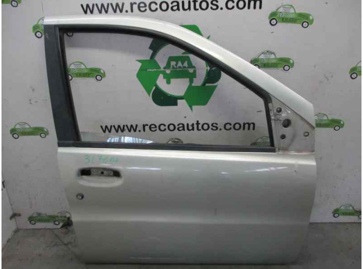 Recambio de puerta delantera derecha para tata indica idi referencia OEM IAM 766936 VERDE CALRO 5 PUERTAS