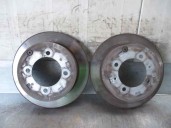 Recambio de disco freno trasero para mitsubishi galant berlina (e50) 2.0 cat referencia OEM IAM 