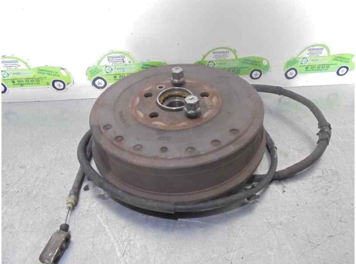 Replacement rear right stub axle for Citroën Jumpy 1.9 turbodiesel OEM IAM reference 