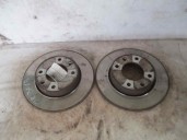 Replacement rear brake disc for Citroën C3 Pluriel 1.6 16v cat (NFU / TU5JP4) OEM IAM reference 