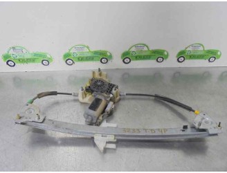Replacement rear right window regulator for Peugeot 406 Berlina (S1/S2) 2.0 16V CAT OEM IAM reference 9636619380 2 PINS 5 DOOR