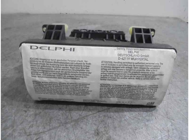Recambio de airbag delantero derecho para opel meriva 1.6 16v referencia OEM IAM 93335024 18114947 DELPHI