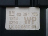 Recambio de mando luces salpicadero para opel meriva 1.6 16v referencia OEM IAM 93394755 18430320 