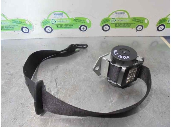Recambio de cinturon seguridad trasero derecho para bmw serie 1 berlina (e81/e87) 1.6 16v cat referencia OEM IAM 603273700 5 PU