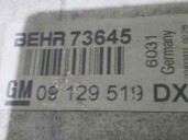 Recambio de intercooler para opel astra g berlina 2.0 dti referencia OEM IAM 09129519 73645 BEHR