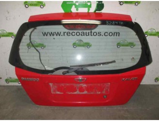 Recambio de porton trasero para daewoo kalos 1.2 cat referencia OEM IAM ROJO 5 PUERTAS