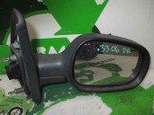 Replacement right wing mirror for Renault Megane I coach/coupe (DA0) 1.9 DTI diesel cat OEM IAM reference 12243030 BLACK 10 P
