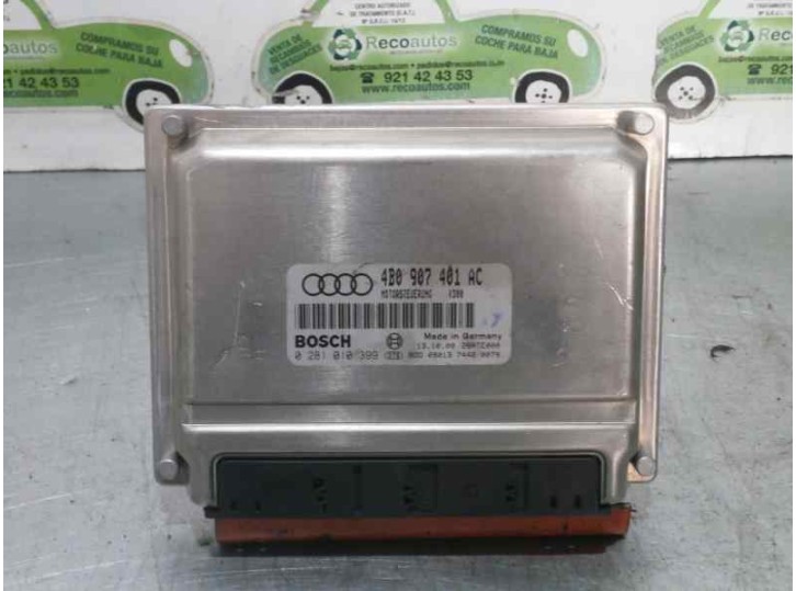 Recambio de centralita motor uce para audi a6 berlina (4b2) 2.5 tdi referencia OEM IAM 4B0907401AC 0281010399 BOSCH