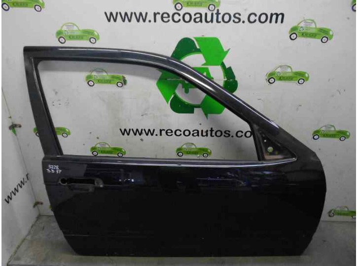 Recambio de puerta delantera derecha para bmw serie 3 compacto (e36) 323ti referencia OEM IAM 41518233864 NEGRA 3 PUERTAS