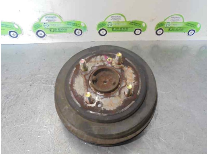 Replacement rear brake drum for Fiat Doblò (119) 1.9 JTD cat OEM IAM reference 