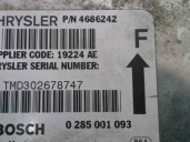 Recambio de centralita airbag para chrysler voyager (gs) 2.4 cat referencia OEM IAM 4686242 0285001093 BOSCH