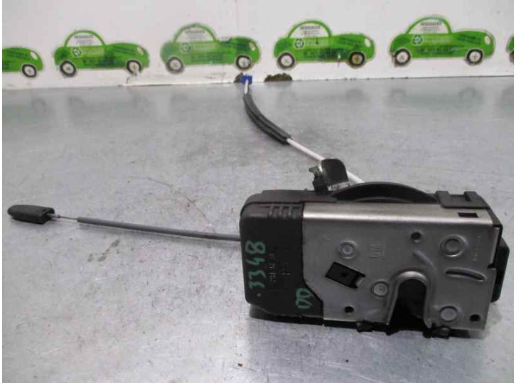 Recambio de cerradura puerta delantera derecha para opel zafira a 2.0 dti referencia OEM IAM 24444016  5 PUERTAS