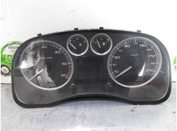 Recambio de cuadro instrumentos para peugeot 307 (s1) xt referencia OEM IAM 9655476580 216785036A SAGEM