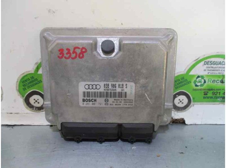 Recambio de centralita motor uce para audi a4 avant (b5) 1.9 tdi referencia OEM IAM 038906018S 0281001721 BOSCH