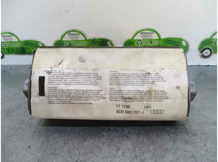 Recambio de airbag delantero derecho para audi a4 avant (b5) 1.9 tdi referencia OEM IAM 8D0880201J 6014953 WOODVILLE