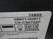 Recambio de sistema audio / radio cd para toyota avensis berlina (t 22) 2.0 turbodiesel cat referencia OEM IAM 0860100911 CXCS07