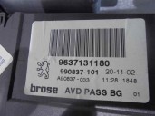 Recambio de elevalunas delantero derecho para peugeot 307 (s1) xs referencia OEM IAM 990837101 6+16 PINES 3 PUERTAS.
