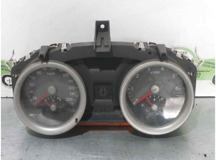 Recambio de cuadro instrumentos para renault megane ii berlina 5p 1.9 dci diesel referencia OEM IAM 8200292049 