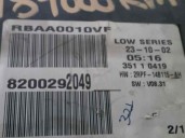 Recambio de cuadro instrumentos para renault megane ii berlina 5p 1.9 dci diesel referencia OEM IAM 8200292049 