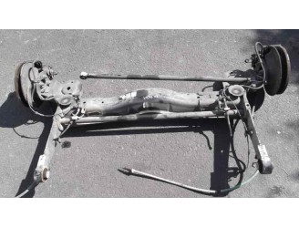 Replacement rear axle for Fiat Scudo Combi (272) 2.0 JTDm OEM IAM reference DISCS, 5 BOLTS, WITH ABS CARRIER 2