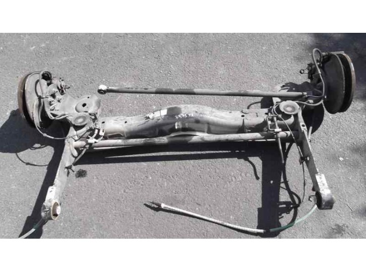 Replacement rear axle for Fiat Scudo Combi (272) 2.0 JTDm OEM IAM reference DISCS, 5 BOLTS, WITH ABS CARRIER 2