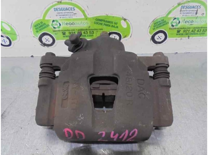 Recambio de pinza freno delantera derecha para daewoo lanos 1.4 cat referencia OEM IAM  NY1719K29 DAC