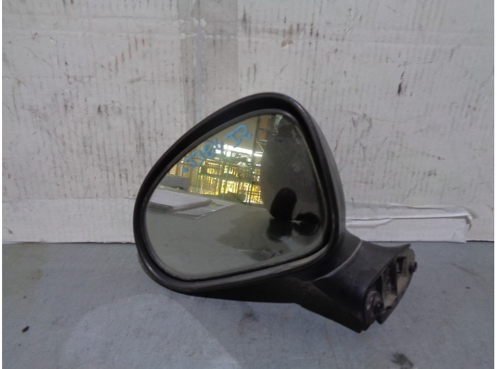 Recambio de retrovisor izquierdo para daewoo matiz 0.8 cat referencia OEM IAM NEGRO MANUAL