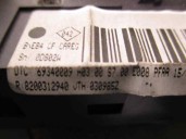 Replacement climate control unit for Renault Megane II Berlina 3p 1.9 dci diesel OEM IAM reference 8200312940 69340009 VALEO