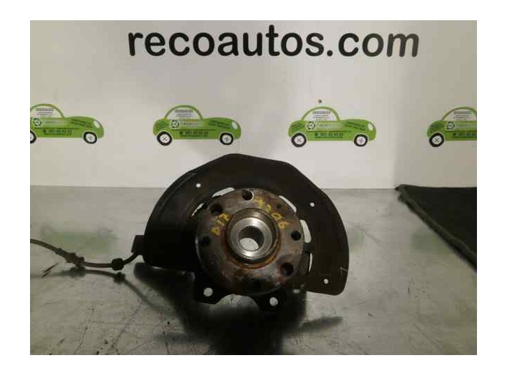 Front left stub axle replacement part for Opel Vectra B saloon 1.7 turbodiesel (17 DT / LU8) OEM IAM reference 