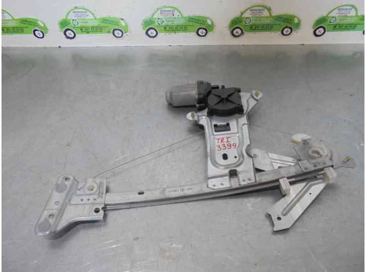 Replacement rear left window regulator for Citroën Xsara berlina 1.6 16v cat (nfu / tu5jp4) OEM IAM reference 400775T7 2 PIN
