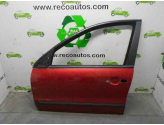 Replacement front left door for Fiat Brava (182) 1.9 JTD CAT OEM IAM reference 0046538397 GARNET 5D