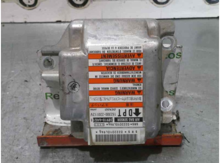 Recambio de centralita airbag para suzuki baleno berlina sy (eg) 1.6 16v cat referencia OEM IAM 3891064G1 1523002201 DENSO