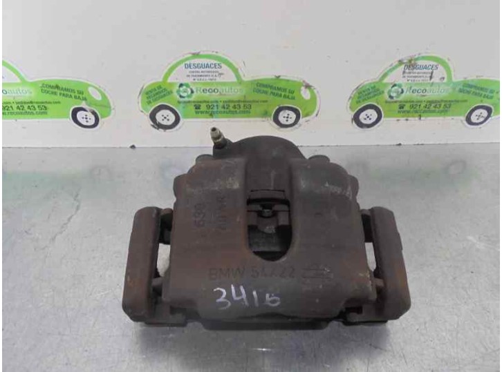 Recambio de pinza freno delantera izquierda para bmw serie 3 berlina (e46) 320d referencia OEM IAM 34111165029 6395422 ATE