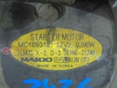 Recambio de motor arranque para hyundai accent (lc) 1.3 cat referencia OEM IAM 3610021740 3610021740 MANDO