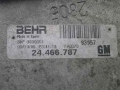 Recambio de intercooler para opel combo (corsa c) 1.3 16v cdti cat (z 13 dt / ln9) referencia OEM IAM 24466787 93957 BEHR