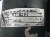 Recambio de motor arranque para renault laguna (b56) 2.0 referencia OEM IAM 7701352049 310492 VALEO